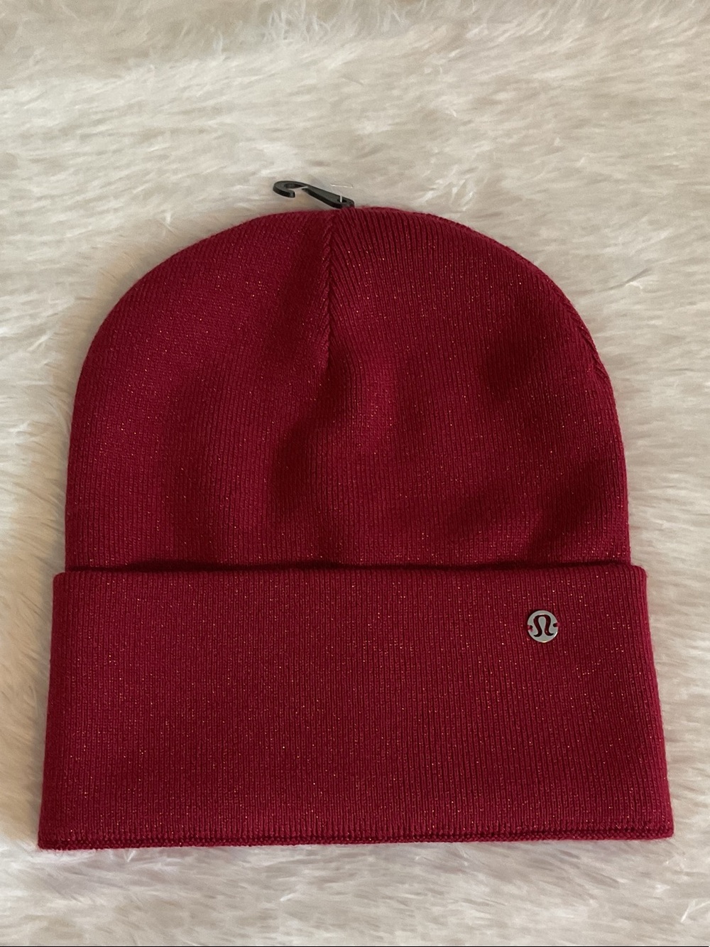 Lululemon Warm Revelation Beanie *Shine- Color(Berry Rumble)- One Size Fit All